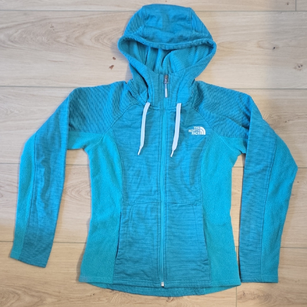 The North Face Turquoise Full-Zip Hoodie